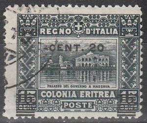 Eritrea #52  F-VF Used  CV $4.25  (A9522)