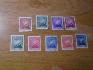 Monaco  #   182-90 ( -187A)   MH