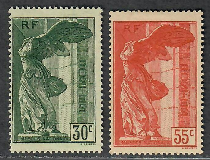 $France Sc#B66+B67 M/H/F-VF, complete set, Cv. $130