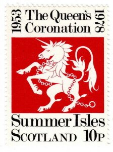 (I.B) Cinderella : Summer Isles - Coronation 10p (Unicorn) 