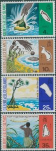 Gilbert & Ellice Islands 1975 SG252-255 Legends of Island Names set MNH