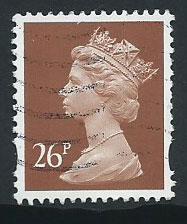 GB Machin 26p QE II  SG Y1691    Fine Used