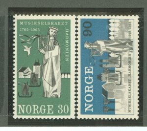 Norway #477-478 Mint (NH) Single (Complete Set)