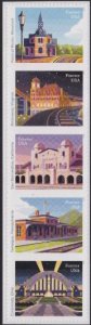 5762b Historic Railroad Stations MNH