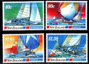 NEUSEELAND NEW ZEALAND [1987] MiNr 0986-89 ( **/mnh ) Schiffe