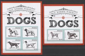 Bequia Dogs Chiens Perros Hunde imp. 2013 MNH