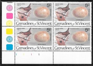 Grenadines of ST.Vincent #137   Birds & Eggs  (MNH) CV$3.00