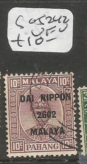 Malaya Jap Oc Pahang SG J242 VFU (2cxs)