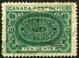 Canada, Scott #E1, Used