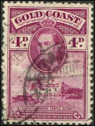 Gold Coast SC# 120a king George VI 4d perf 12 used