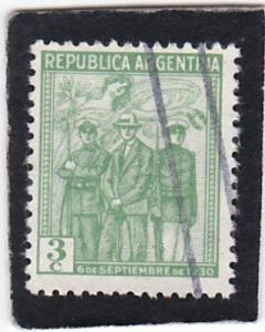 Argentina,  #  377     used