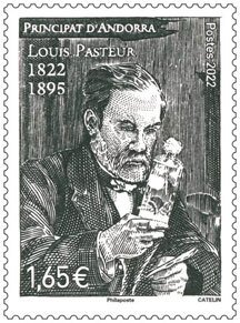 Scott #859 Louis Pasteur MNH