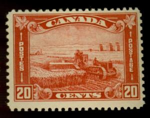 Canada #175 MINT F-VF OG HR Cat$42.50