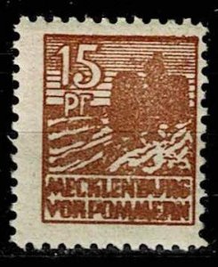 Mecklenburg-Vorpommern,Sc#12N22 MNH, examinated