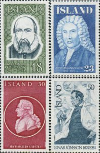 101266 MNH ISLANDIA 1975 PERSONAJES CELEBRES