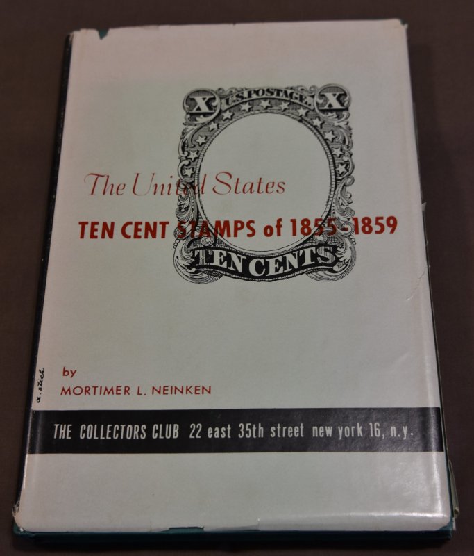 Doyle's_Stamps: The U.S. Ten Cent Stamps of 1855-1859 @1960 Neinken