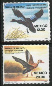 MEXICO Scott 1346-1947 MNH** 1984 duck bird set 