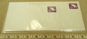 U550 5c U.S. Postage Envelope lot of 2