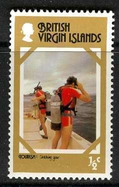 British Virgin Islands; 1977: Sc. # 327:  MNH Single Stamp +