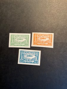 Stamps Afghanistan C4-6 nh imperf