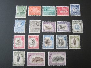 Aden 1953 sc 48-61A set MH