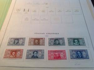 Italian Colonies, E Africa, Somalia Stamp Collection! $560 SCV Must See!