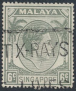 Singapore   SC#  6a   Used    Perf 18  see details & scans