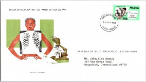 Nigeria, Worldwide First Day Cover, Medical