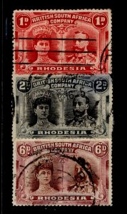 Rhodesia (1890-1923) #102-3/108a