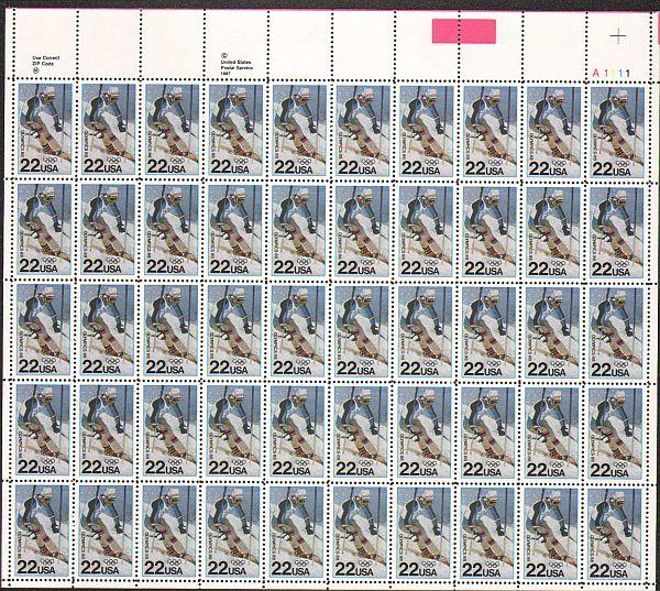US #2369 Mint Sheet Olympics 