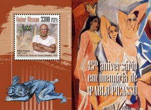 Guinea-Bissau - 2018 Pablo Picasso - Stamp Souvenir Sheet - GB18909b