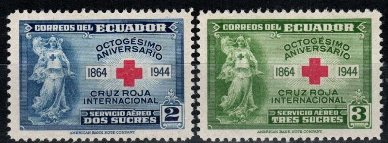 Ecuador #C131-2 F-VF Unused CV $8.50 (X8333)