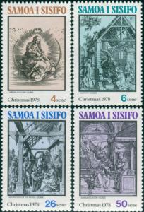 Samoa 1978 SG531-534 Christmas set MNH