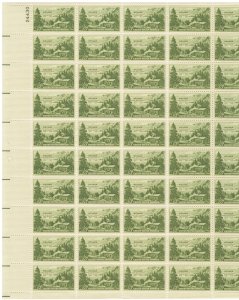 #999 – 1951 3c Nevada Settlement – MNH OG Sheet