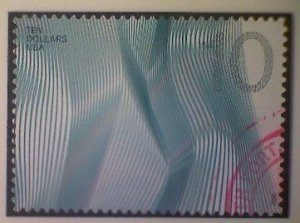 United States, Scott #4720, used(o), 2012, Waves, $10, light and dark blue