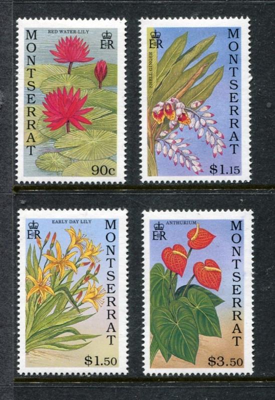 Montserrat, MNH,  Flowers 1991. x27207