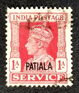 India Patiala #O67 Used FVF Official   …..(XBL150)