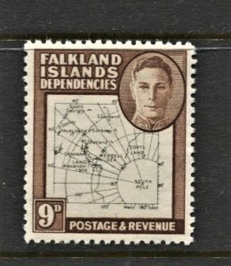 STAMP STATION PERTH -Falkland Is.Dep.#1L7 MNH OG VF Thin Maps CV$40 ( Set CV$130