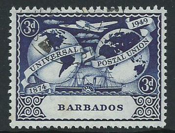 Barbados SG 268 VFU