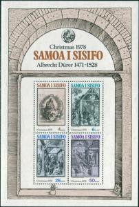 Samoa 1978 SG535 Christmas MS MNH