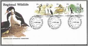 Australian Antarctic Territory #L55 Regional Wildlife FDC