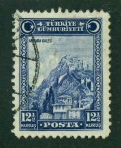 Turkey 1929 #680 U SCV(2024) = $3.25