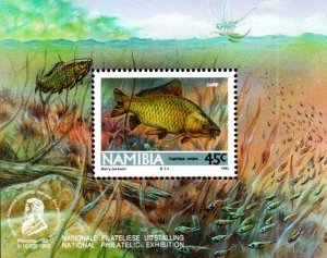 Namibia - 1992 Freshwater Angling Foundation MS MNH**