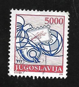 Yugoslavia 1989 - U - Scott #1940