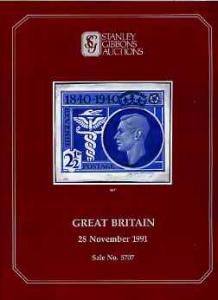 Auction Catalogue - Great Britain - Stanley Gibbons 28 No...