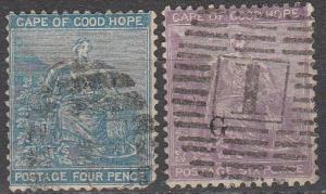 Cape Of Good Hope #17-8 F-VF Used CV $6.25 (A16298)