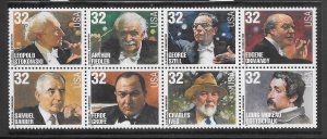 #3158-65 MNH Block of 8