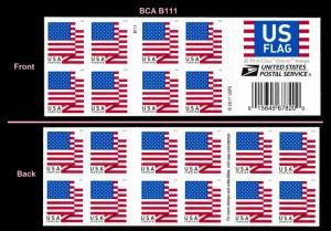 U.S. #5263a Flag (Forever) Booklet Pane of 20, MNH. See Description.