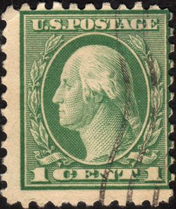 1921, US 1c, George Washington, Used, Sc 543