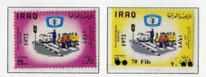 Iraq  668-9 MH SCV $15.25 BIN $7.75